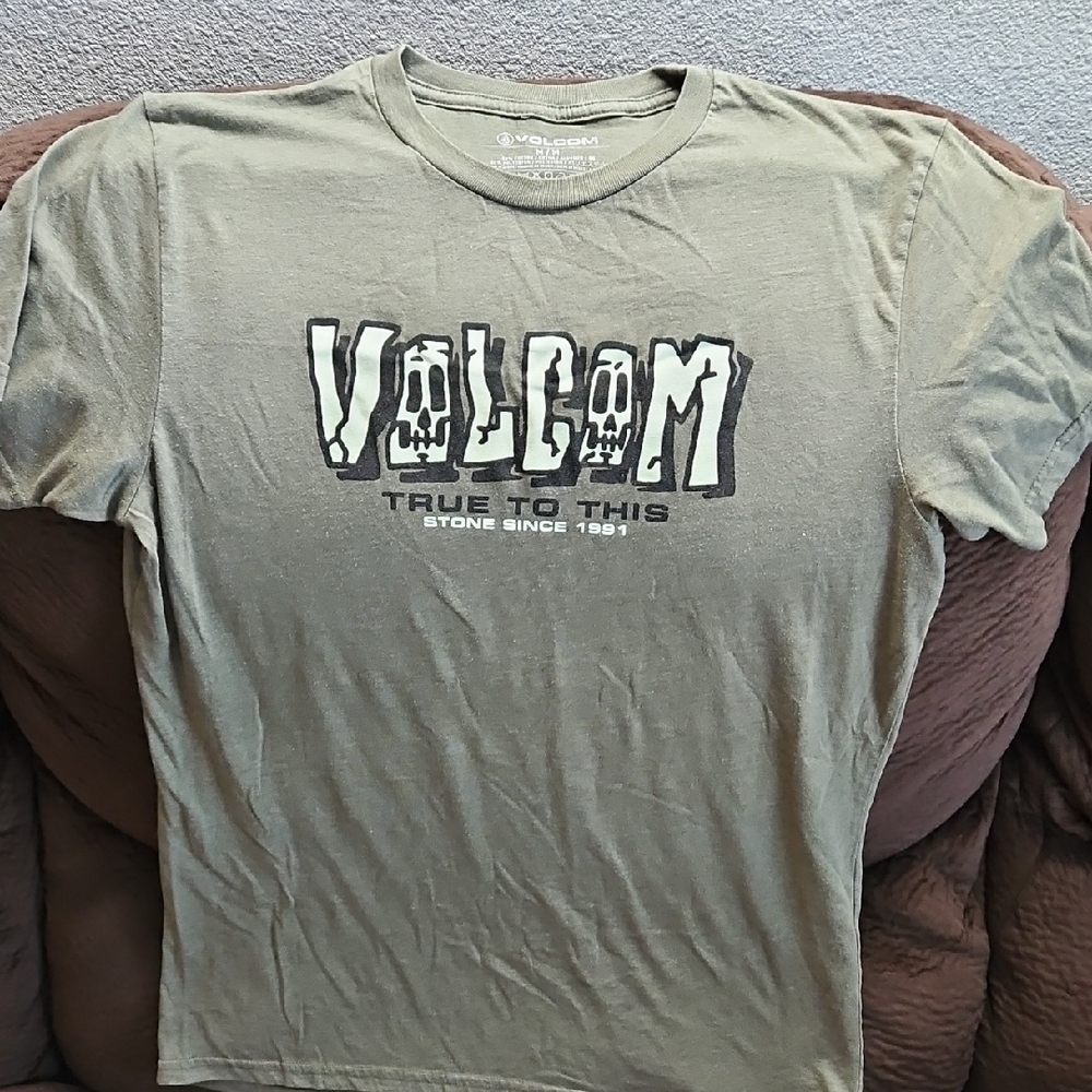 Volcom Green Short Sleeve Tee